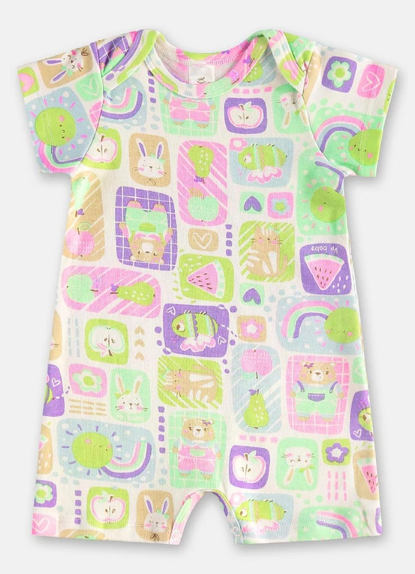 Up Baby - Macaquinho Suedine Essentials Verde 2