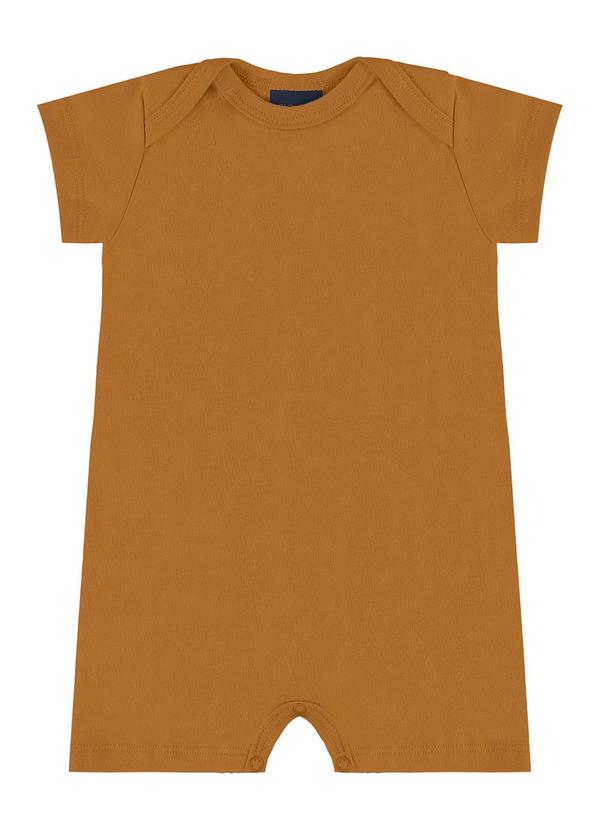 Guloseima - Macaquinho Suedine Unissex Bebê Marrom