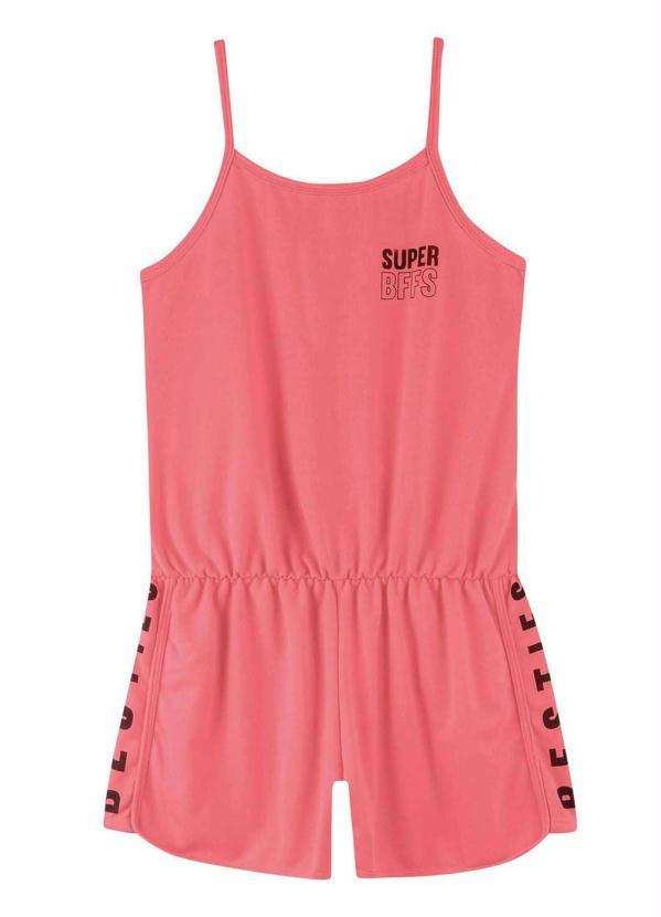 Amora - Macaquinho Teen MeninaPink