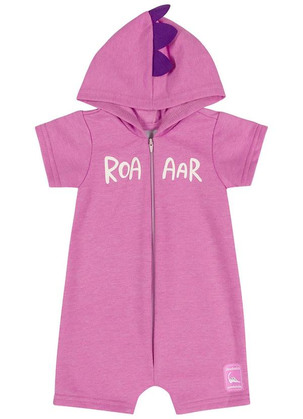 Quimby - Macaquinho Unissex Básico para Bebê Roxo