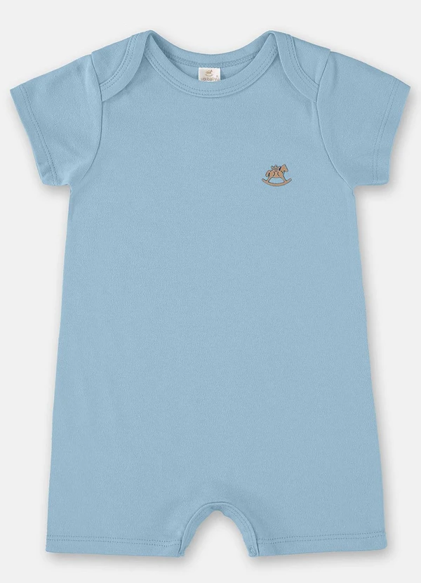 Up Baby - Macaquinho Unissex Essentials Azul