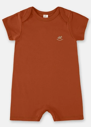 Up Baby - Macaquinho Unissex Essentials Marrom - UP BABY