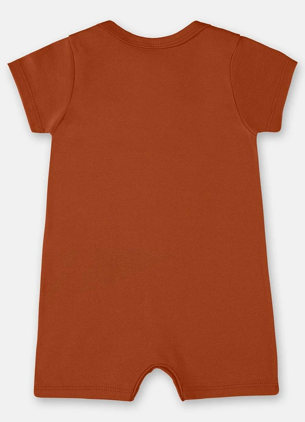 Up Baby - Macaquinho Unissex Essentials Marrom 2