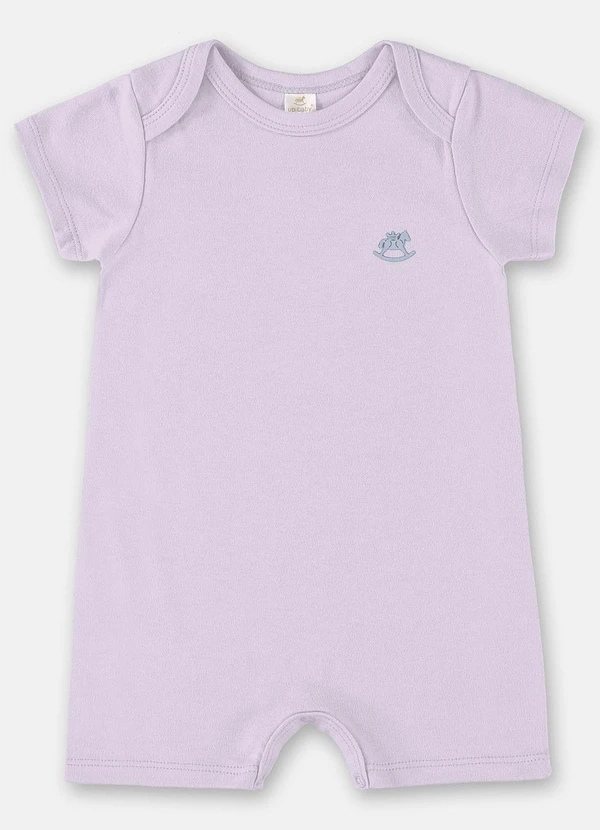 Up Baby - Macaquinho Unissex Essentials Roxo