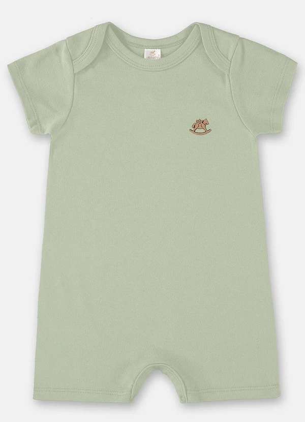 Up Baby - Macaquinho Unissex Essentials Verde