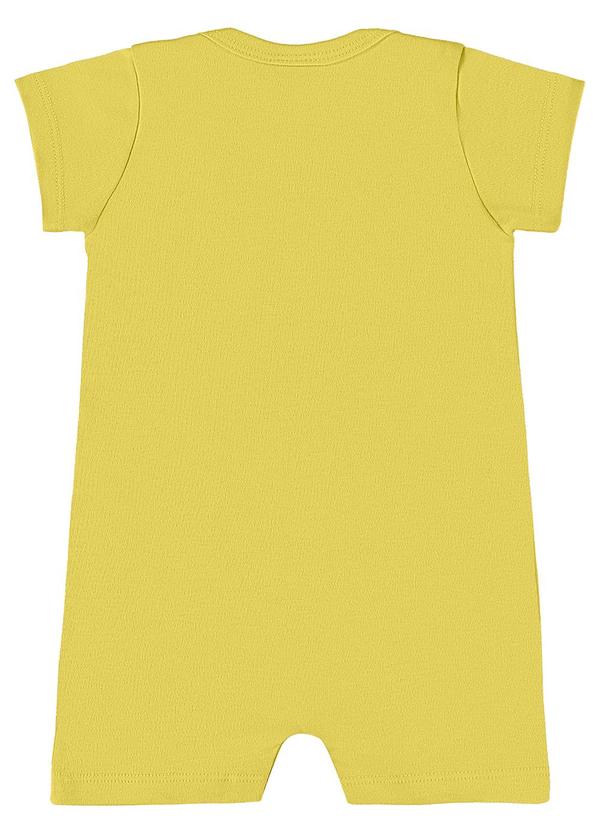 Guloseima - Macaquinho Unissex para Bebê Amarelo 2