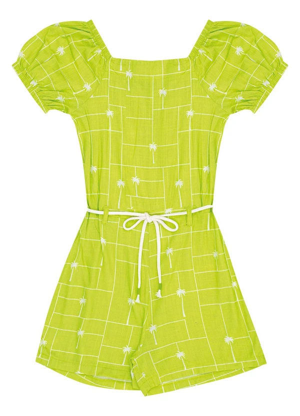 Pulla Bulla - Macaquinho Viscose Verde 3