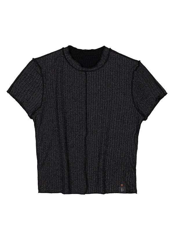 I Am - Blusa Feminino Canelada Preto