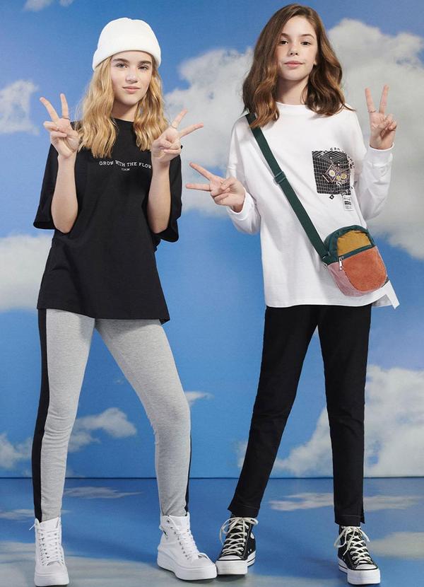 I Am - Blusa Feminino Flower Alongada Branco 2