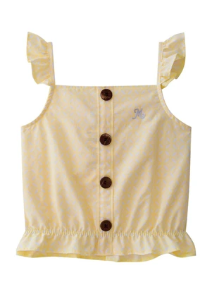 Milon - Blusa Infantil Menina Amarelo - MILON