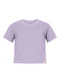 Alakazoo - Blusa Infantil Menina de Mangas Curtas Laranja - variação: Lilás