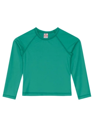 Brandili - Camiseta Infantil Unissex com Proteção Uv Verde - BRANDILI
