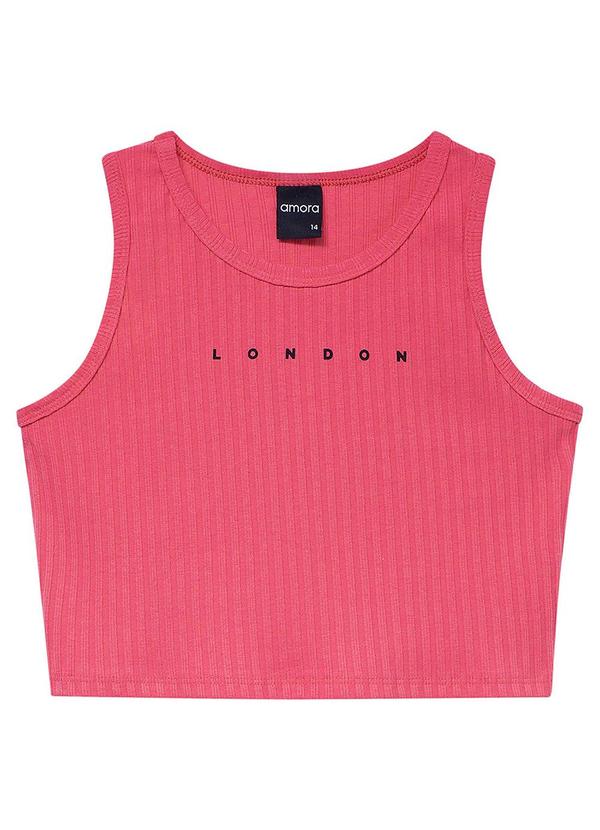 Amora - Top Teen Feminina Vermelho 3