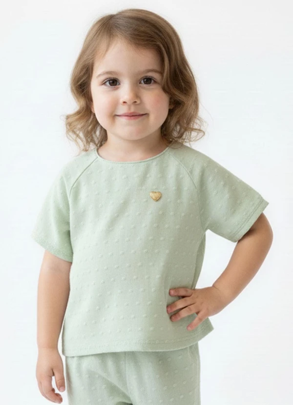 Amada - Bata Manga Raglan e CalçaVerde 2