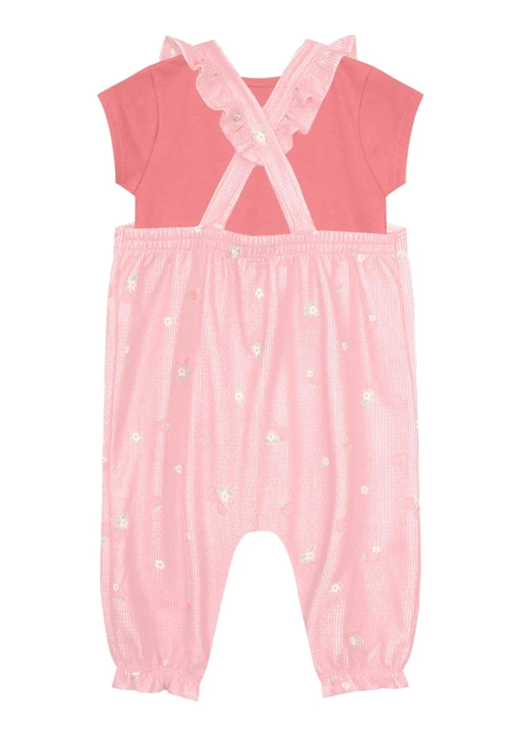 Brandili Baby - Conjunto Bebê Menina de Cerejinhas Rosa 3