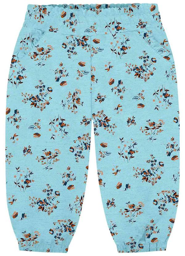 Milon - Conjunto Bebê Menina Flores Off White 3