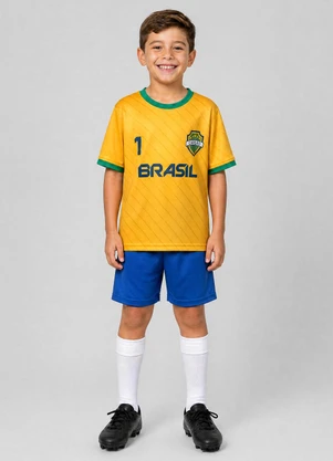 Marlan - Conjunto Infantil Amarelo - MARLAN