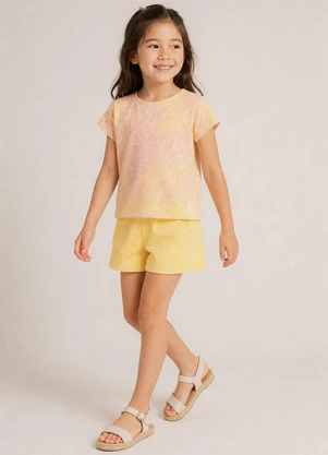 Bugbee - Conjunto Infantil Meia Malha Roxo - BUGBEE