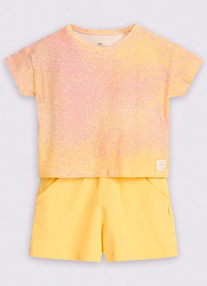Bugbee - Conjunto Infantil Meia Malha Roxo - BUGBEE