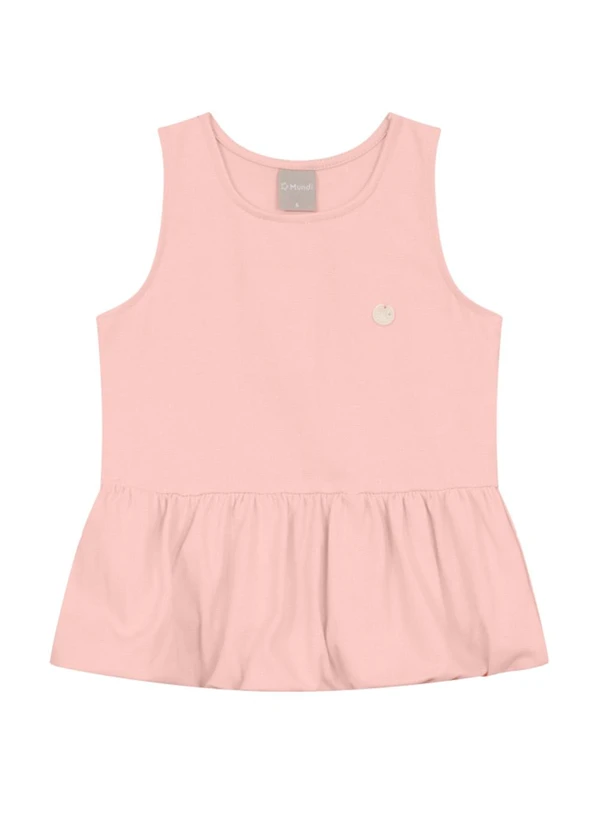 Brandili Mundi - Conjunto Infantil Menina Balonê Rosa 3