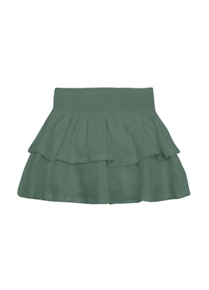 Mundi - Conjunto Infantil Menina Bordado Verde - MUNDI