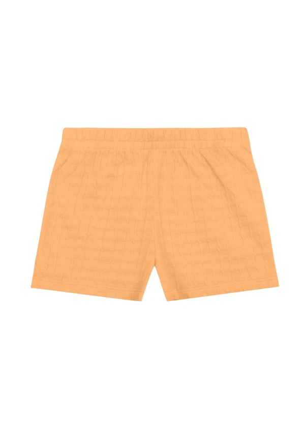 Brandili - Conjunto Infantil Menina Brilhante Bege 3