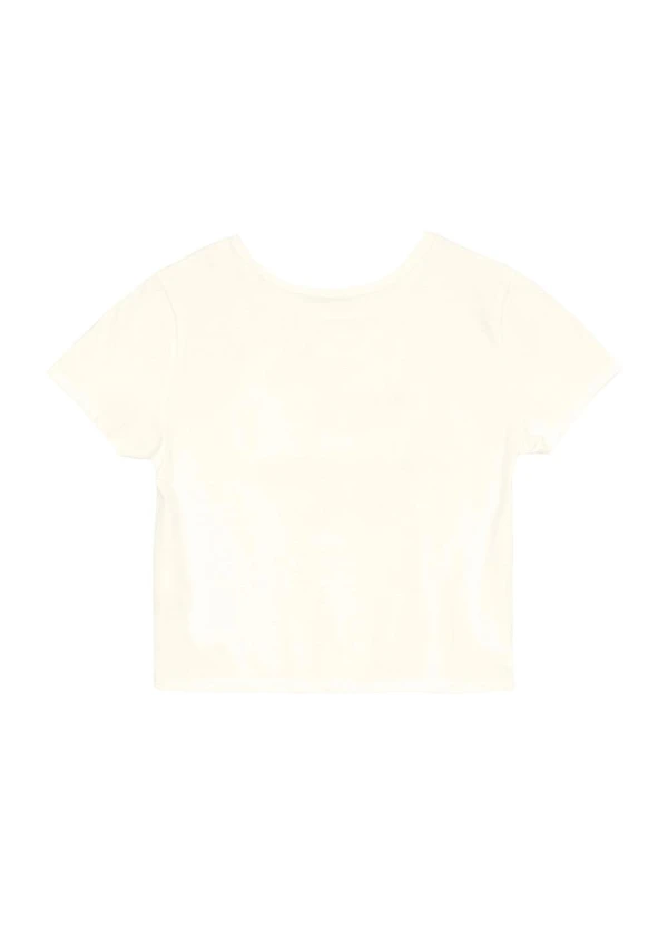 Brandili - Conjunto Infantil Menina com Flores Bege 4