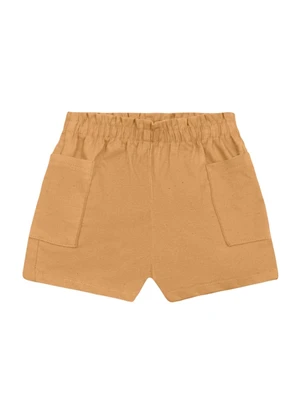 Mundi - Conjunto Infantil Menina com Guipir Bege - MUNDI