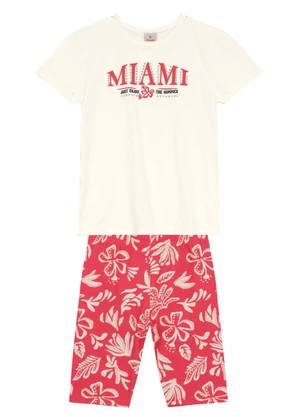 Brandili - Conjunto Infantil Menina com Strass Bege - BRANDILI