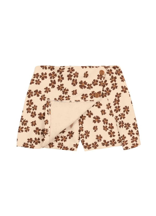 Brandili - Conjunto Infantil Menina de Borboleta Marrom 5