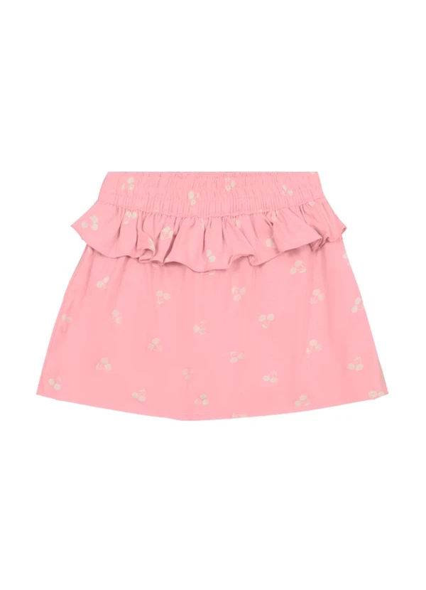 Brandili - Conjunto Infantil Menina de Cerejas Rosa 3