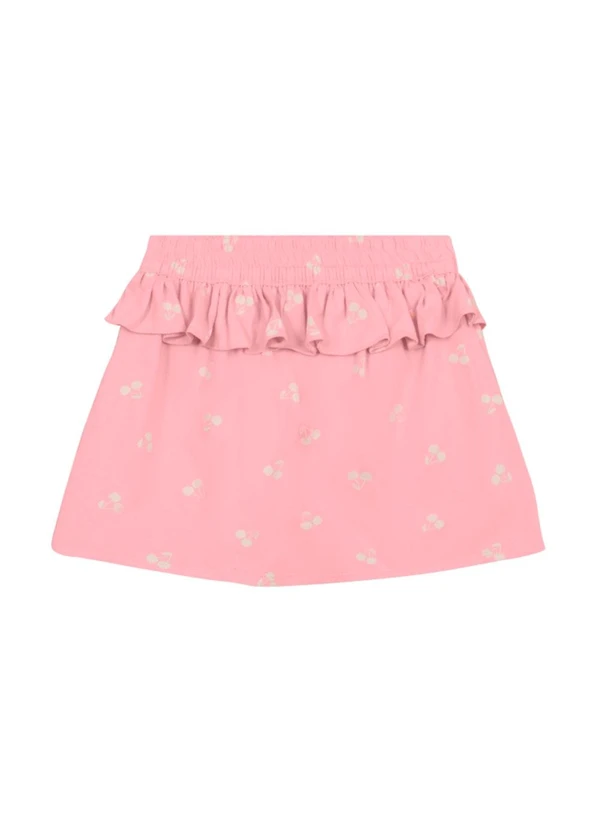 Brandili - Conjunto Infantil Menina de Cerejas Rosa 4