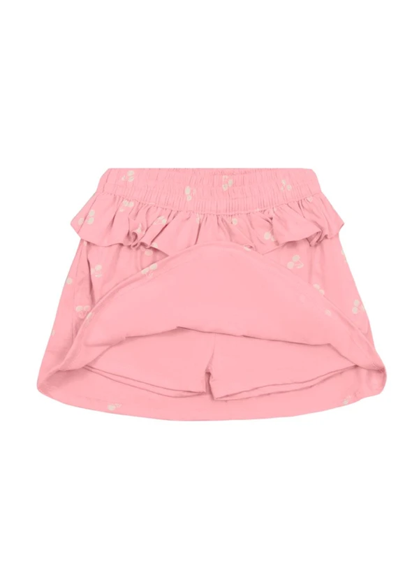 Brandili - Conjunto Infantil Menina de Cerejas Rosa 5