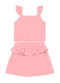 Brandili - Conjunto Infantil Menina de Cerejas Rosa - variação: Rosa