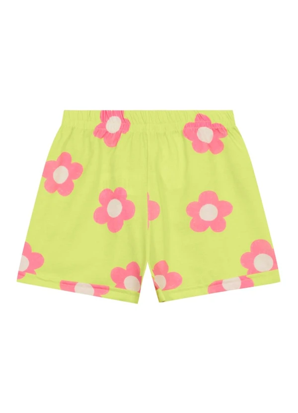 Brandili - Conjunto Infantil Menina de Coqueiros Verde 2