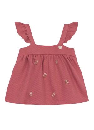Mundi - Conjunto Infantil Menina de Florzinhas Rosa - MUNDI