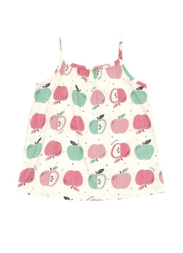 Brandili - Conjunto Infantil Menina de Frutinhas Bege 2