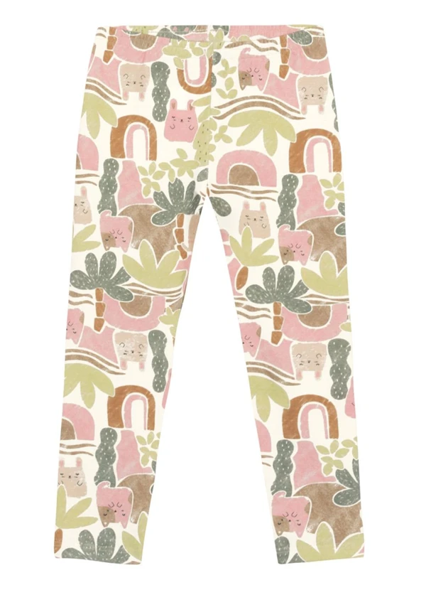 Brandili - Conjunto Infantil Menina de Gatinhos Rosa 3