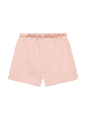 Mundi - Conjunto Infantil Menina Detalhada Rosa - MUNDI