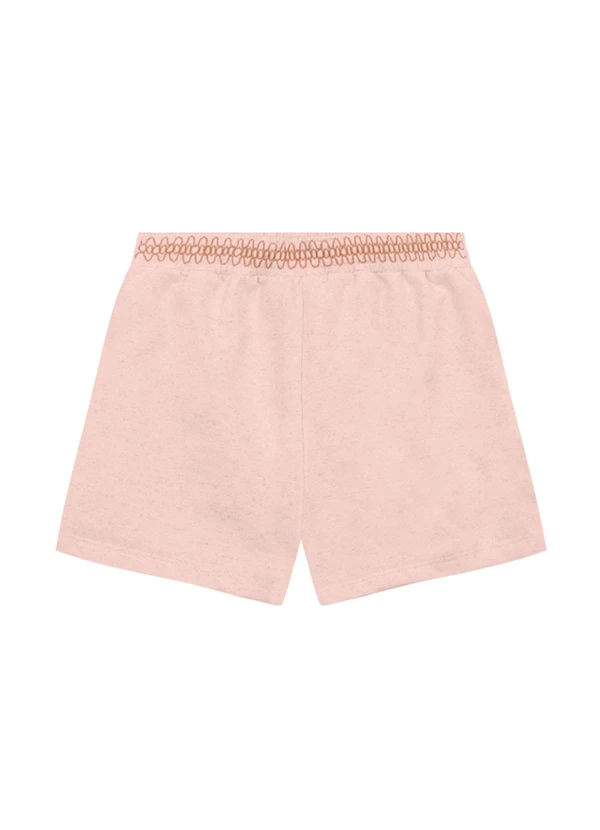 Brandili Mundi - Conjunto Infantil Menina Detalhada Rosa 2