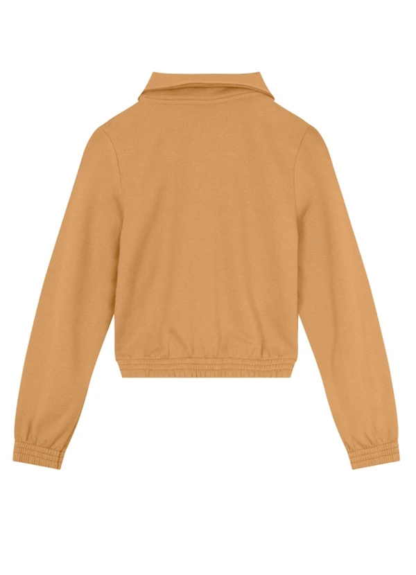 Brandili - Conjunto Infantil Menina em Moletom Marrom 5