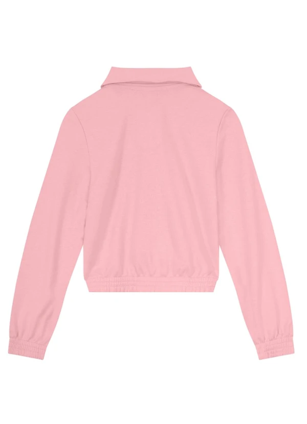 Brandili - Conjunto Infantil Menina em Moletom Rosa 4