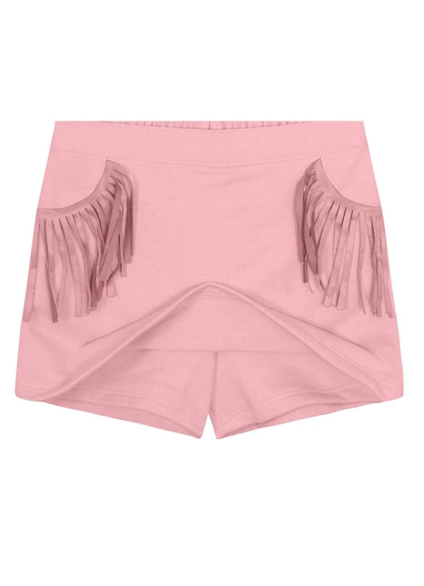 Brandili - Conjunto Infantil Menina em Moletom Rosa 6