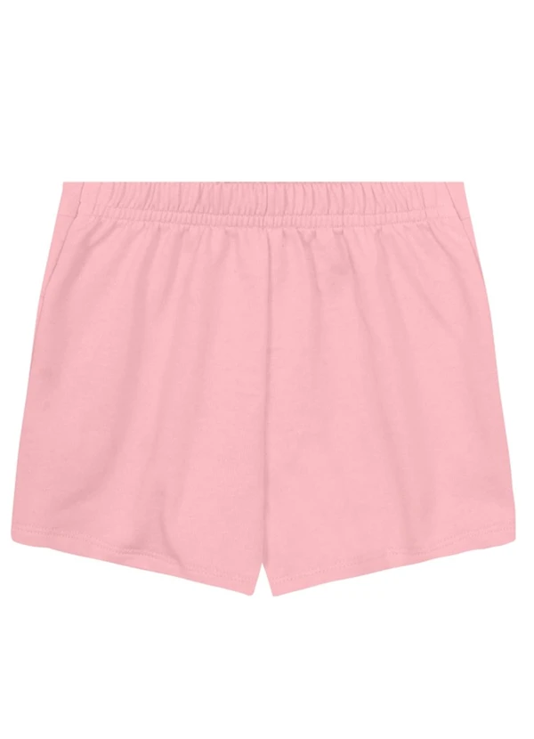 Brandili - Conjunto Infantil Menina em Moletom Rosa 7