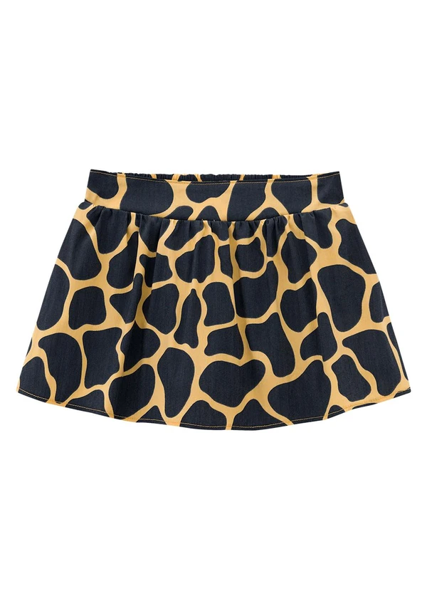 Milon - Conjunto Infantil Menina Estampa Branco 3