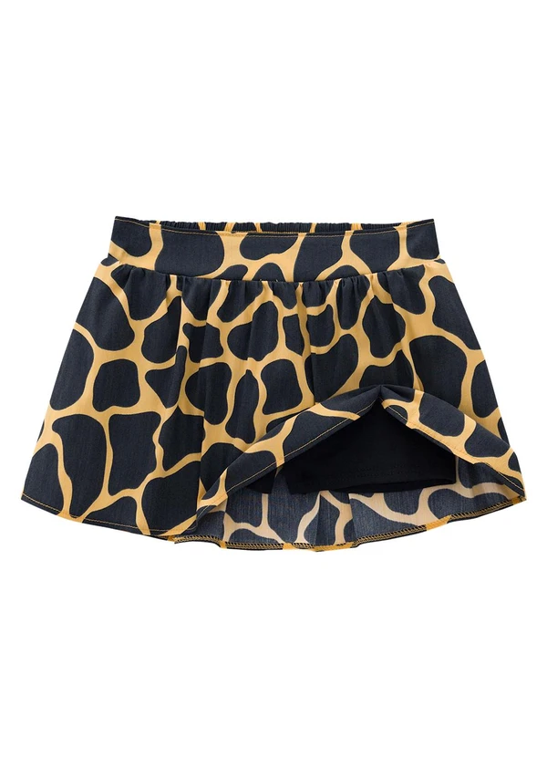 Milon - Conjunto Infantil Menina Estampa Branco 4