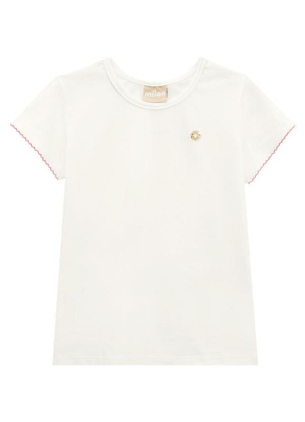 Milon - Conjunto Infantil Menina Estampa Off White 2