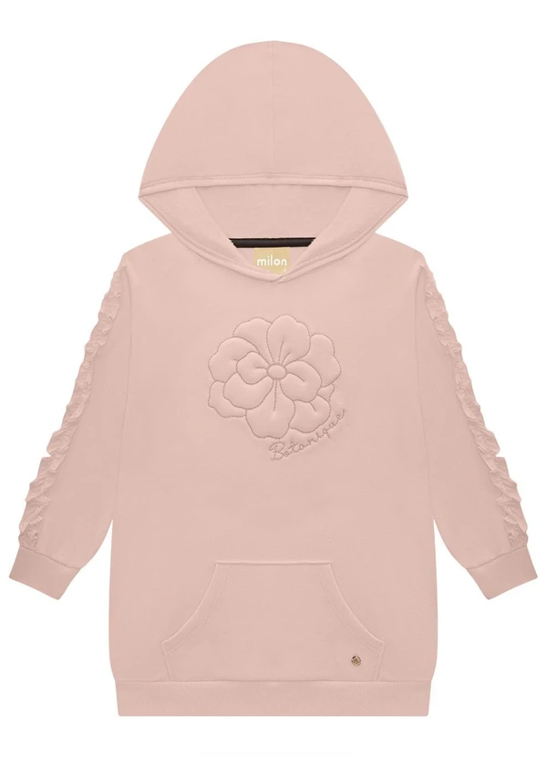 Milon - Conjunto Infantil Menina Flor Rosa 2