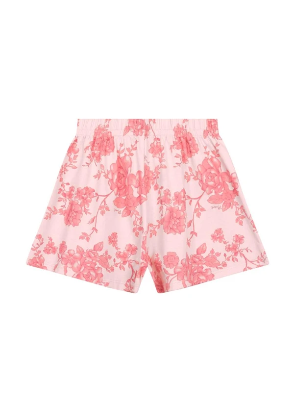 Brandili Mundi - Conjunto Infantil Menina Floral Rosa 2