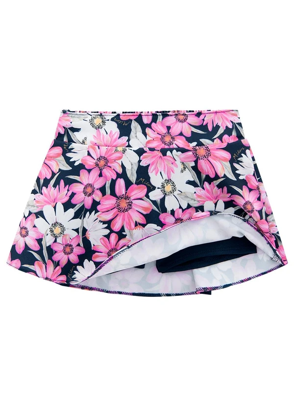 Milon - Conjunto Infantil Menina Flores Rosa 4